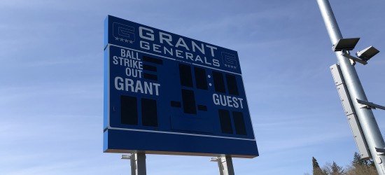 Grant Generals Scoreboard